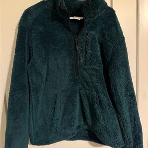 PINK Victoria's Secret Teal Fleece Jacket